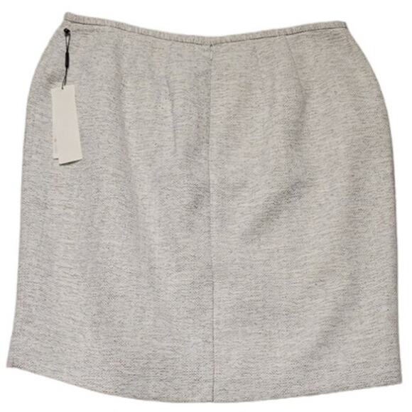 NWT Calvin Klein Zip Up Short‎ Tweed Career Skirt Business Casual Office - 14 - Picture 2 of 6
